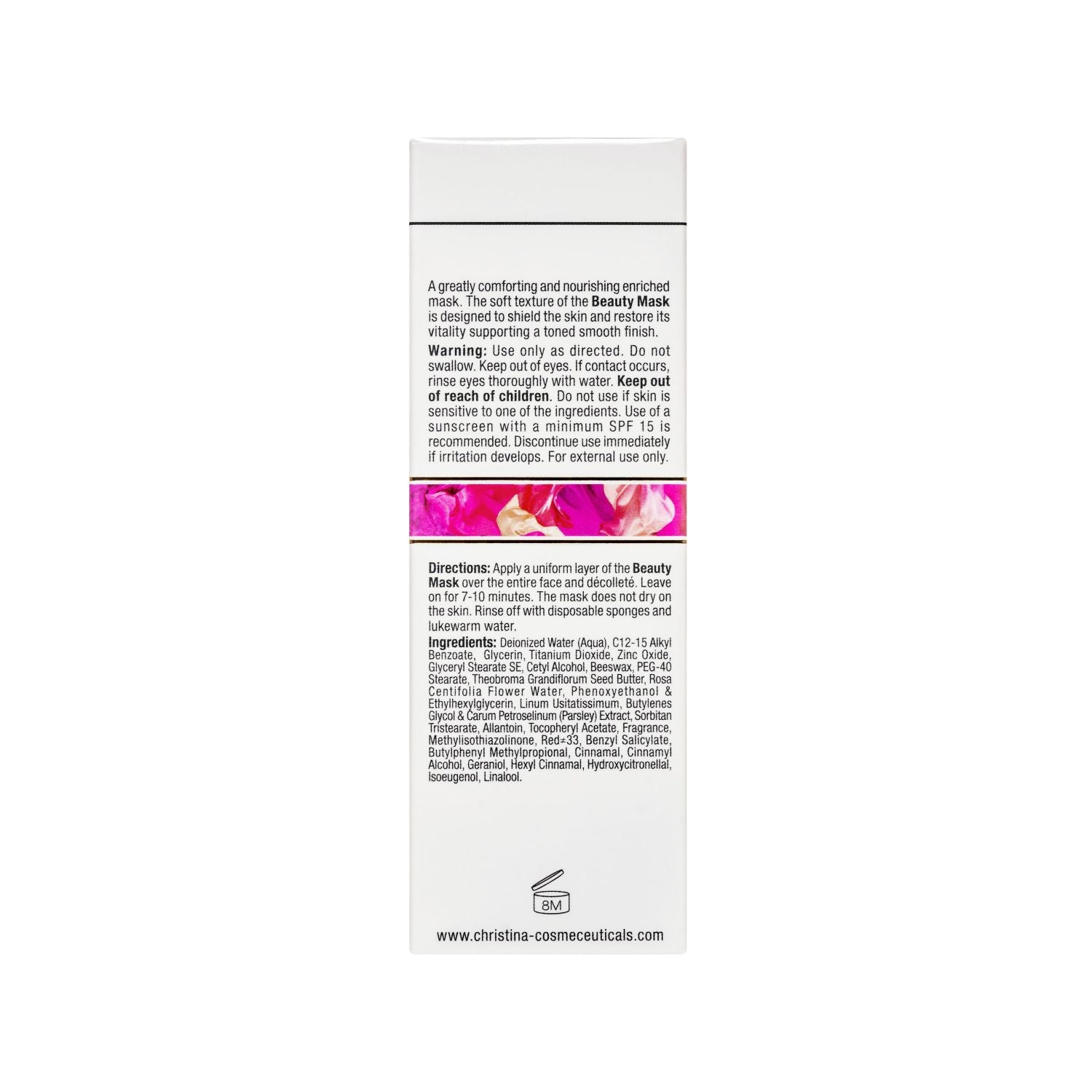 Rose extract beautifying mask