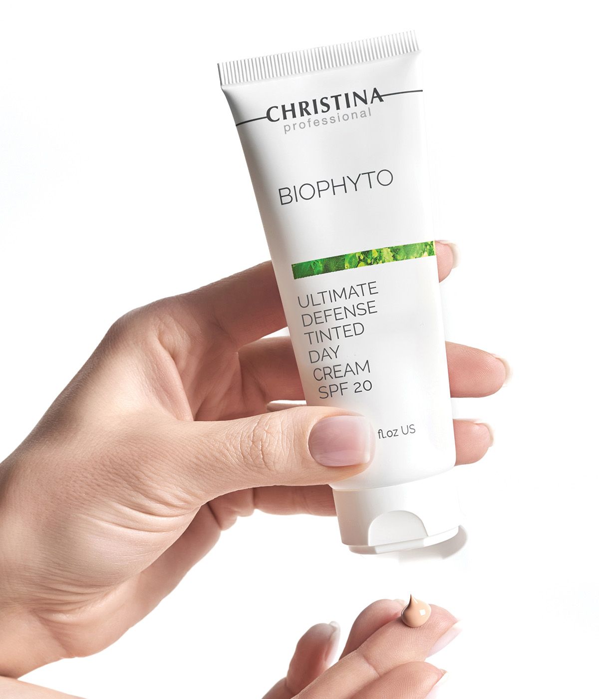 Christina BioPhyto Ultimate Defense Tinted Day Cream SPF 20 – krem z filtrem – SPF – skóra wrażliwa