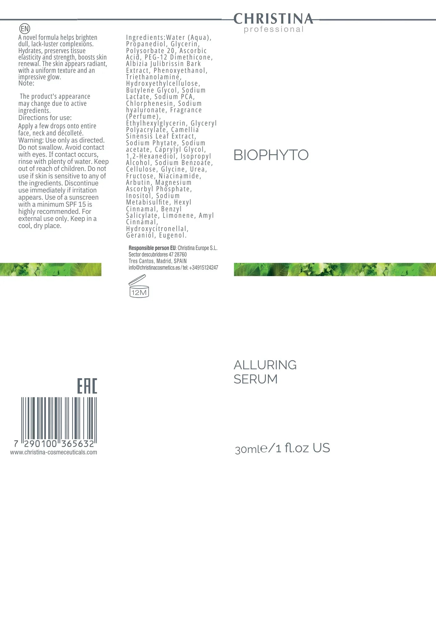 Christina BioPhyto Alluring Serum