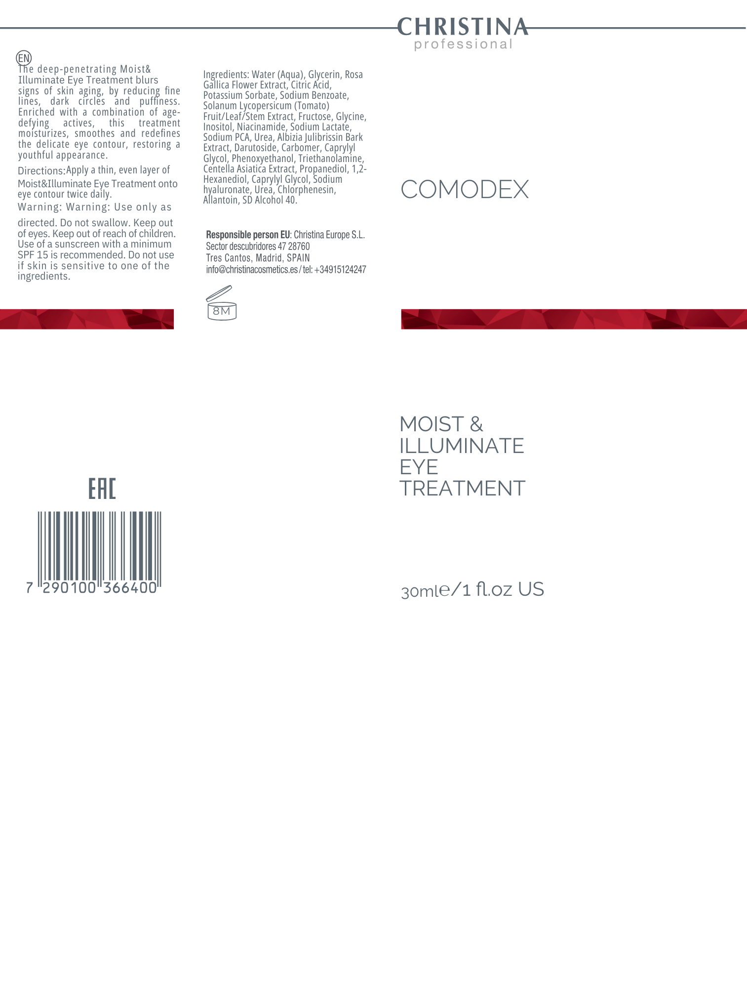 Krem nawilżający do skóry wokół oczu