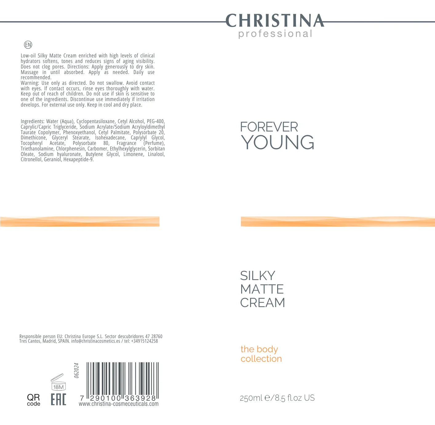 Christina Silk Silky Matte Cream – na trądzik