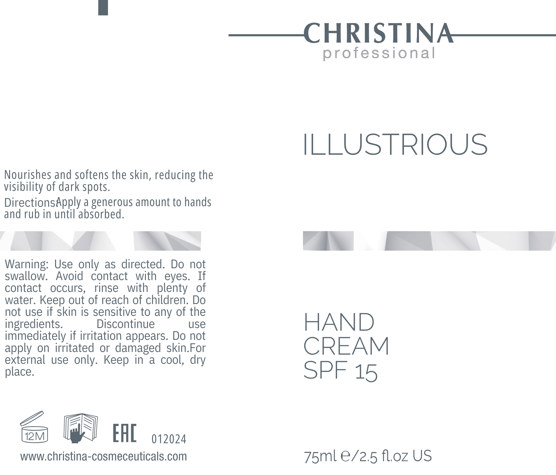 Hand Cream SPF 15