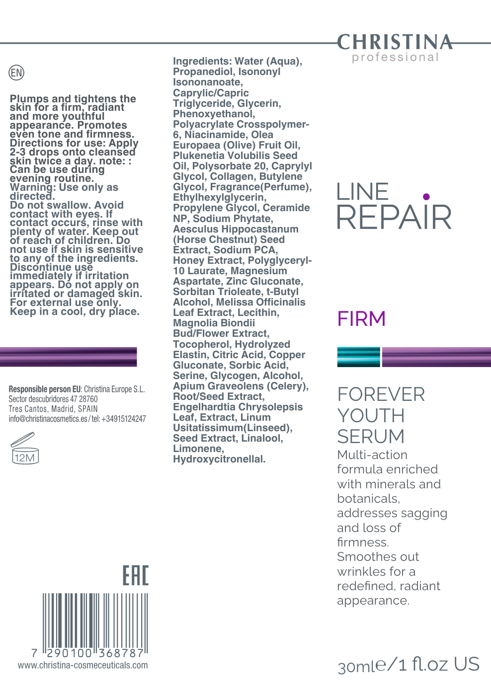 Forever Youth Serum