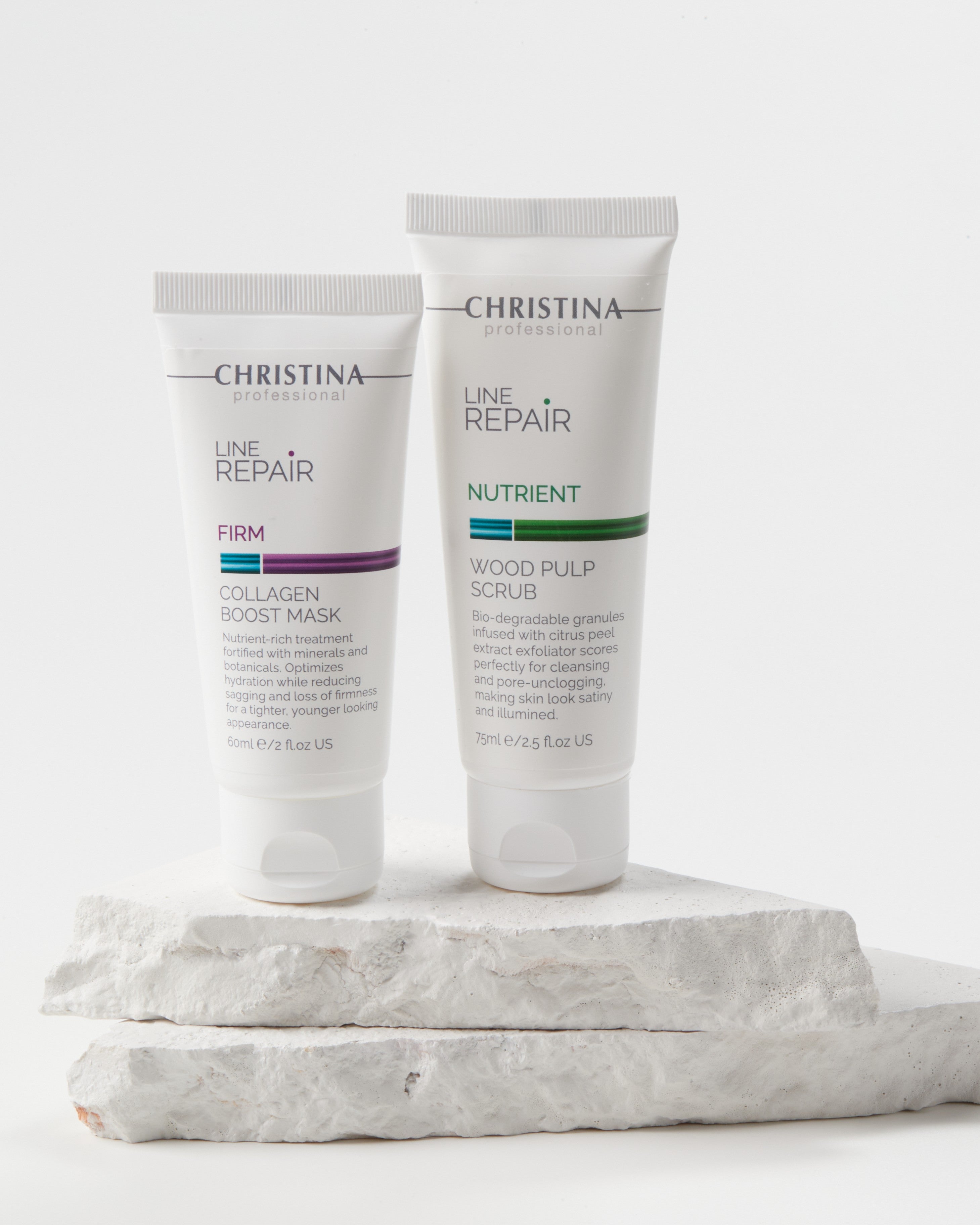 Christina Line Repair Firm Collagen Boost Mask – maska z kolagenem do twarzy – na trądzik – na cerę naczynkową – mask