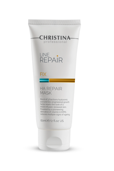 Line Repair Fix HA Repair Mask Christina – maska z kwasem hialuronowym i retinolem intensywnie nawilżająca i regenerująca skórę twarzy