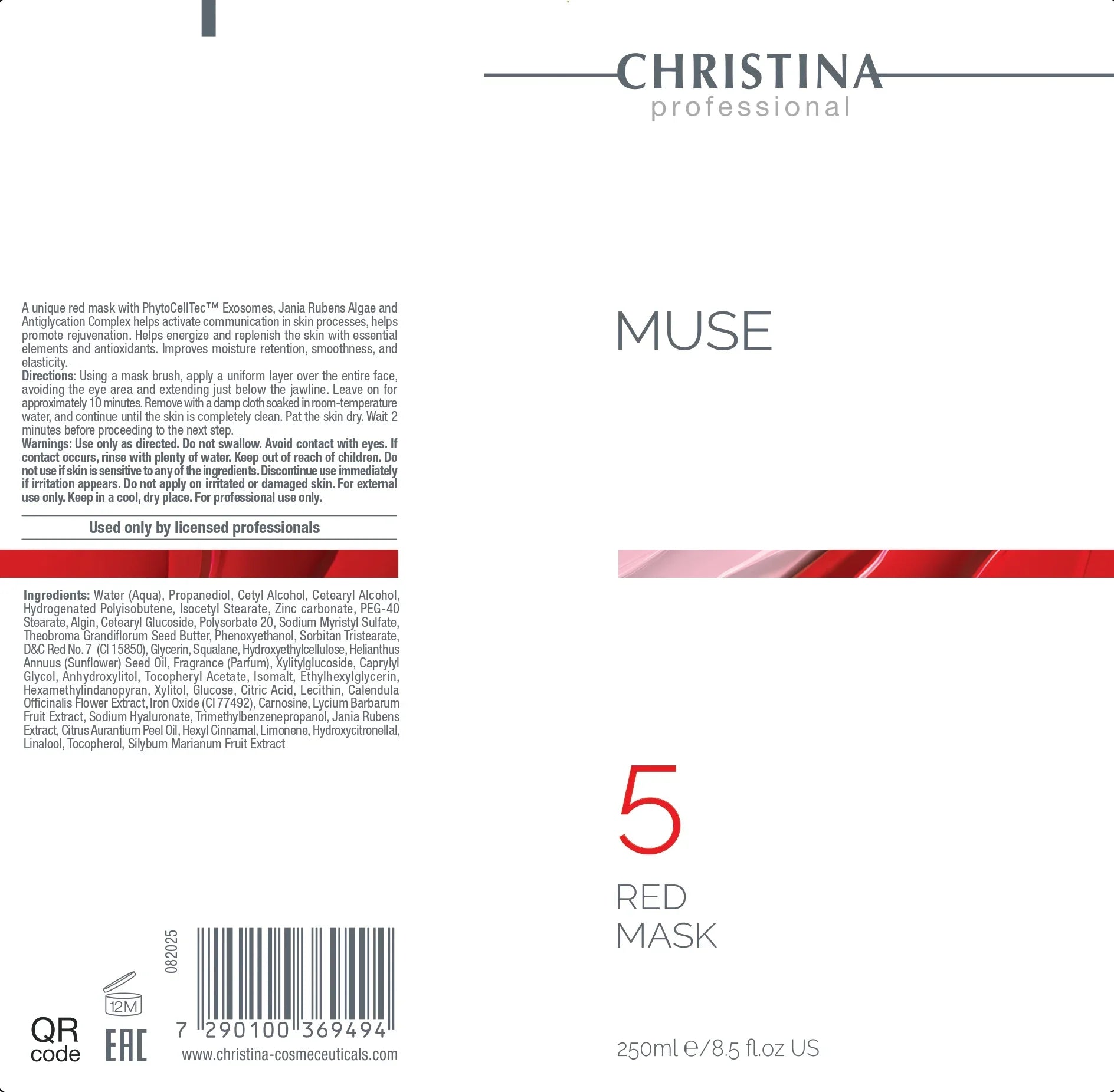 Christina Muse 5 Red Mask 250