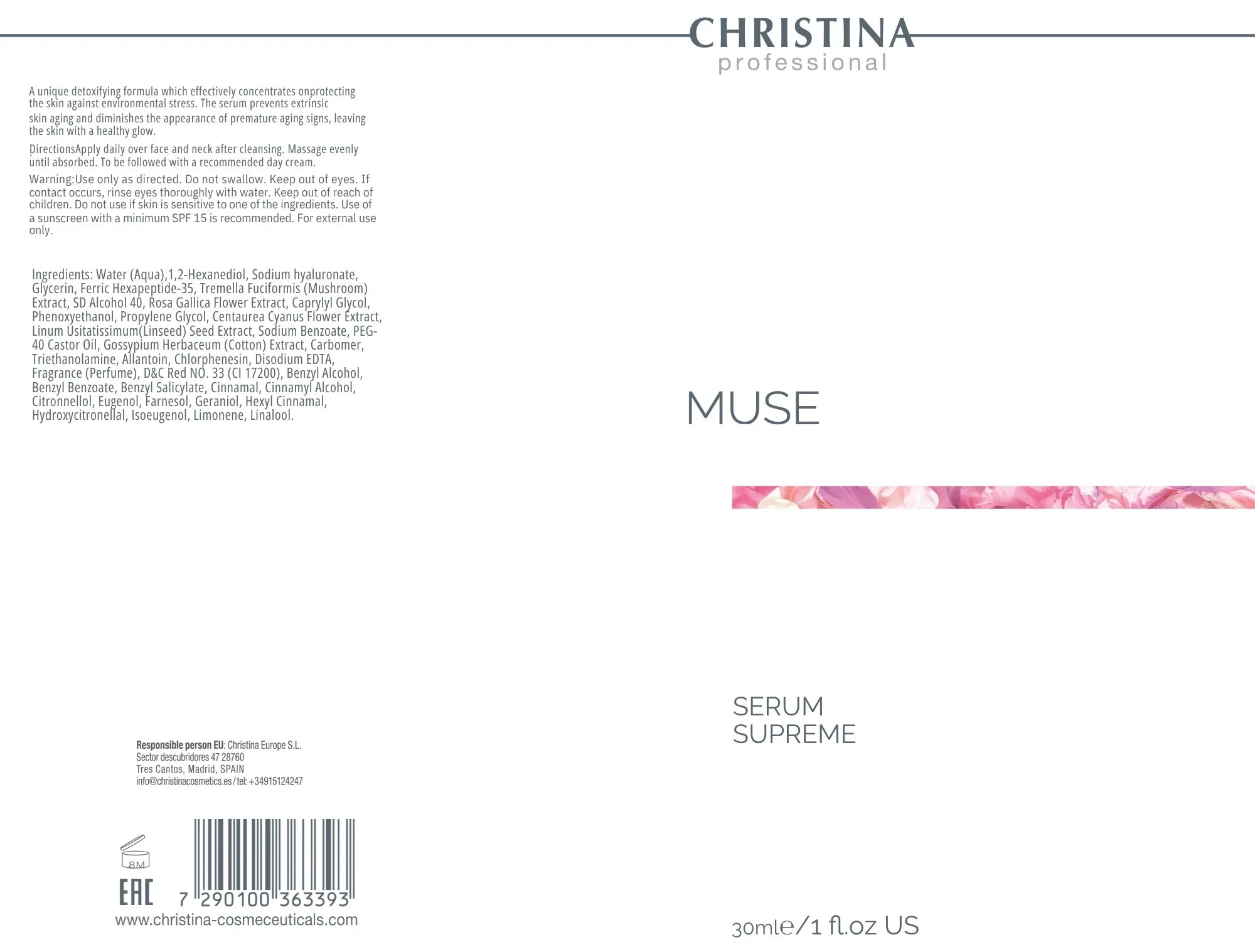 Christina Muse Serum Supreme – serum