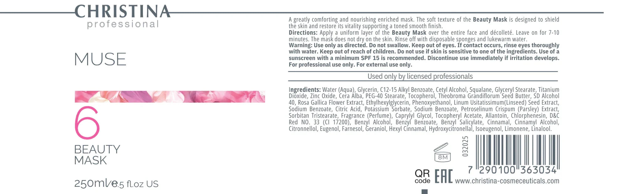 Christina Maska upiększająca (krok 6) – mask