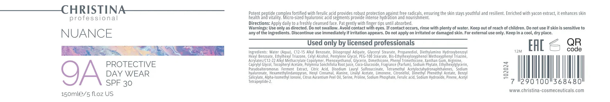 Christina Nuance 9a Protective Day Wear SPF 30 – SPF