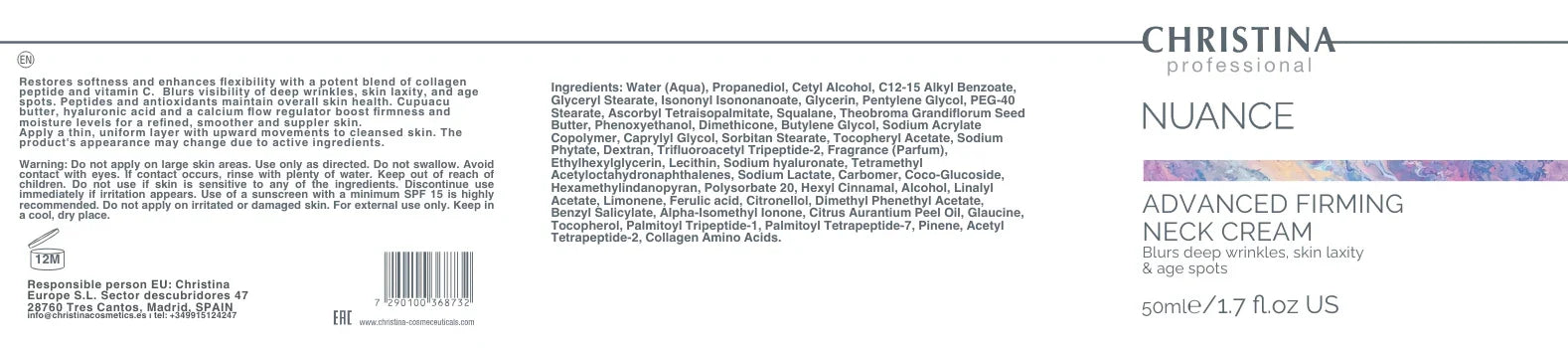 Advanced Firming Neck Cream