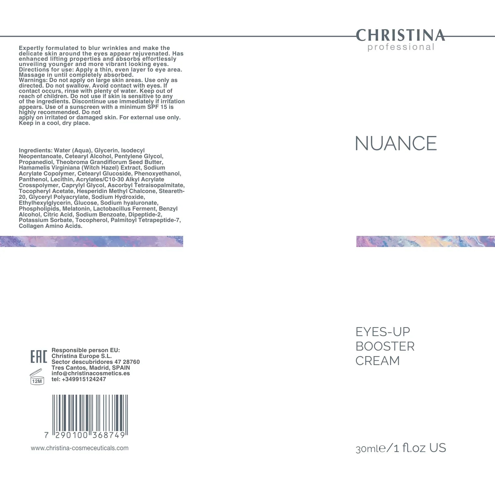 Eyes-Up Booster Cream