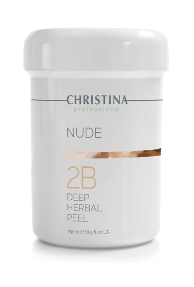 Nude Deep Herbal Peel (krok 2B) — Peeling wygładzający (do ciała)