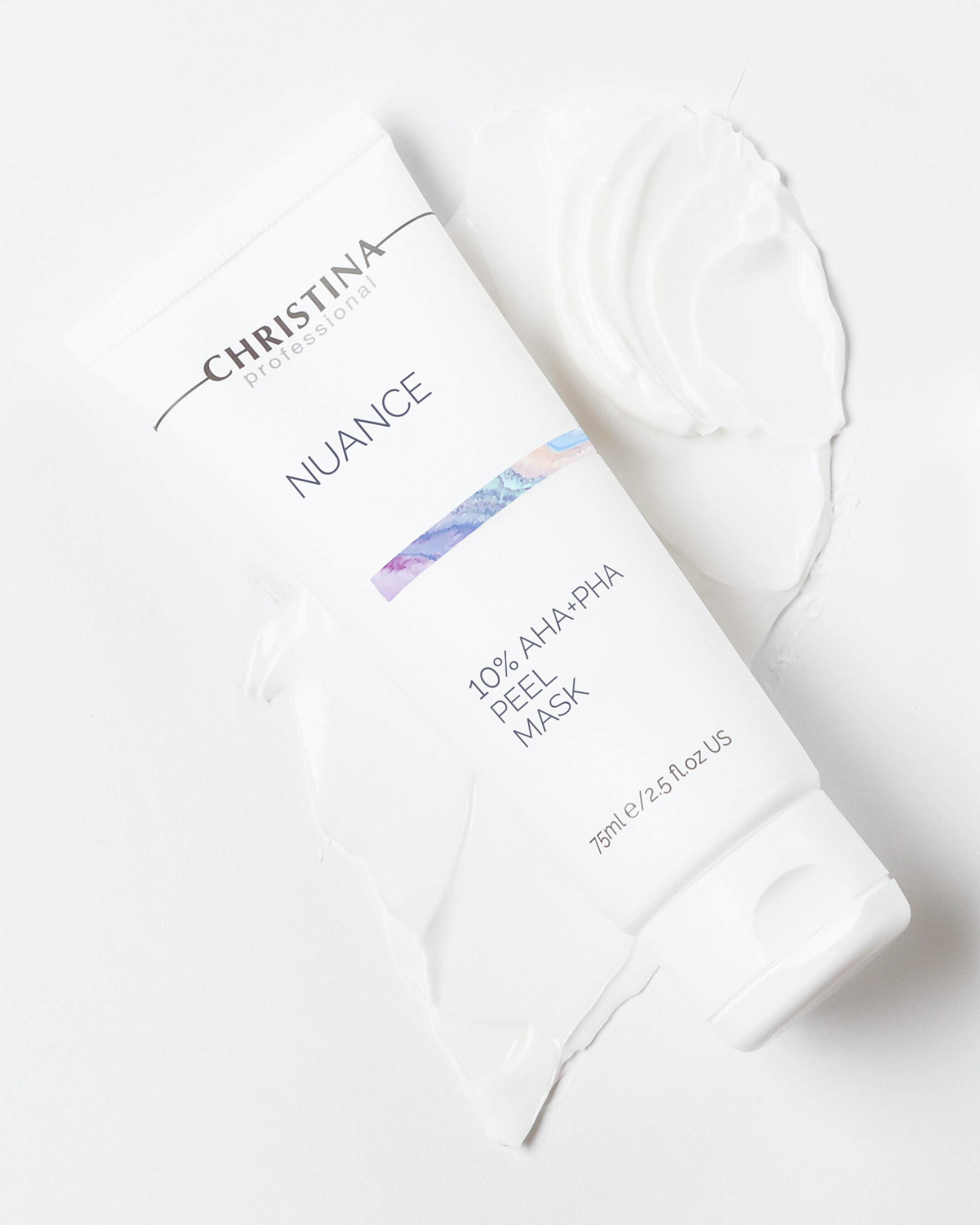 Eksfoliująca maska z 10% kwasami AHA i PHA do twarzy