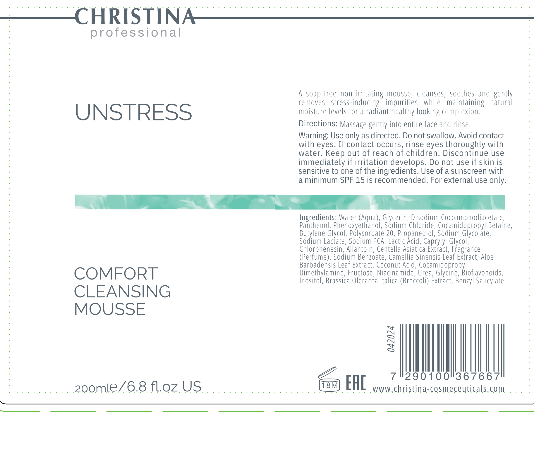 Comfort Cleansing Mousse