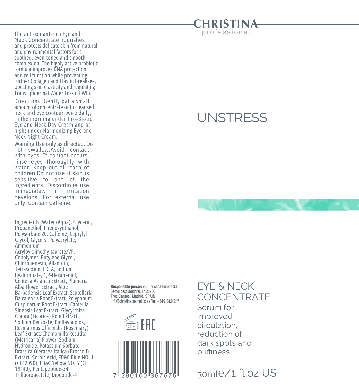 Eye and Neck Concentrate