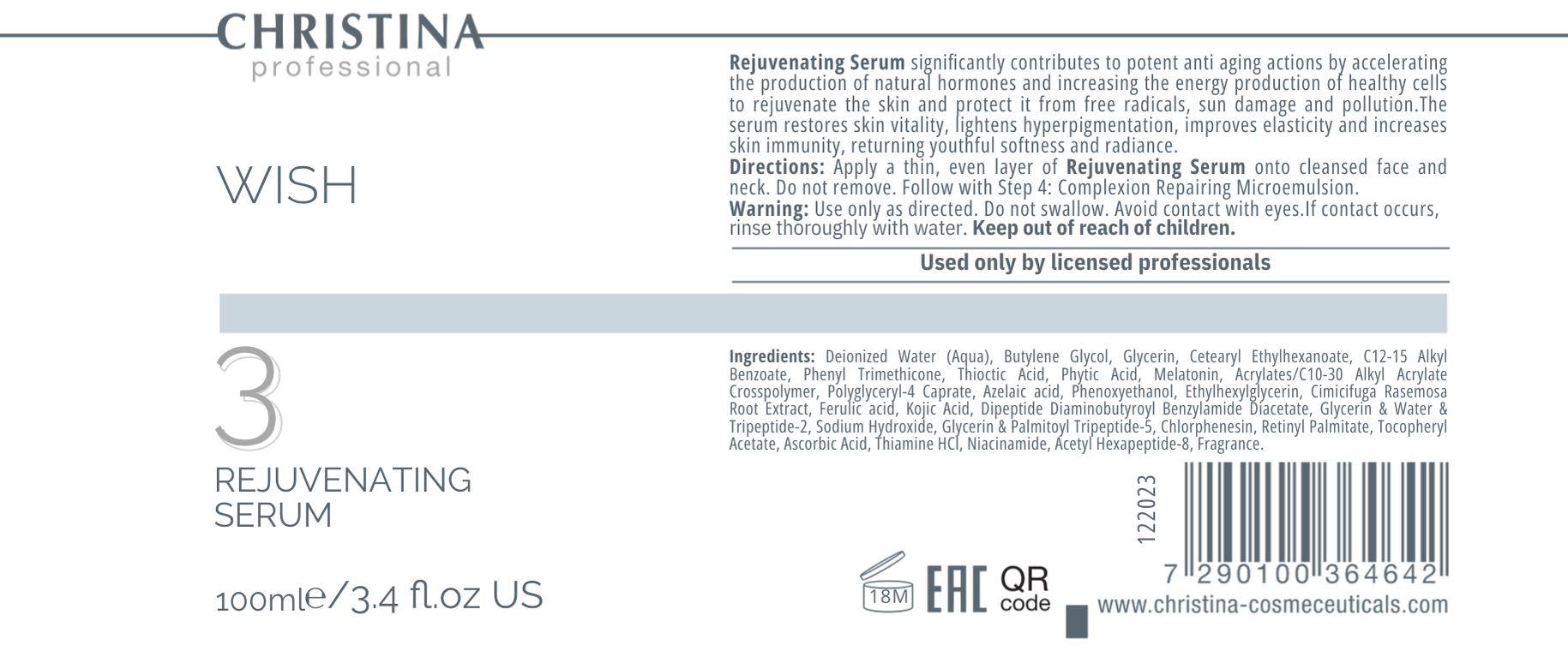 Serum odmładzające (krok 3)