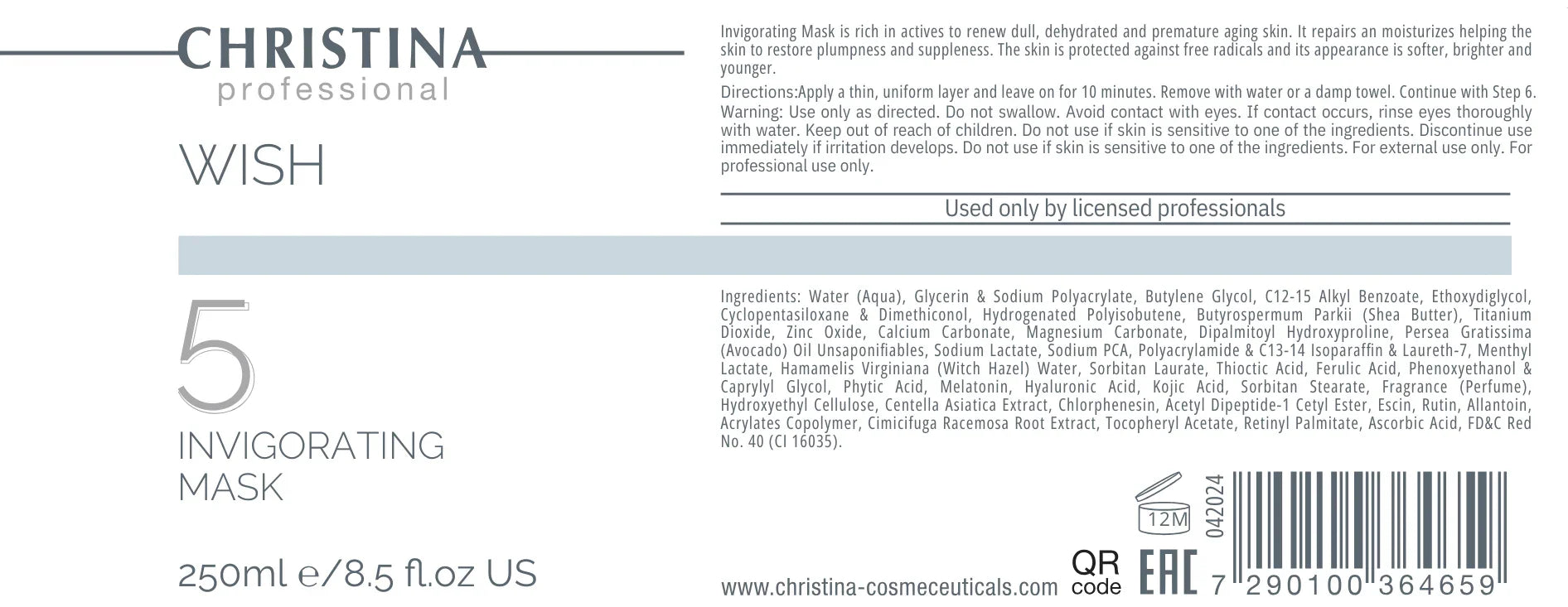 Christina Maska wzmacniająca (krok 5) – mask