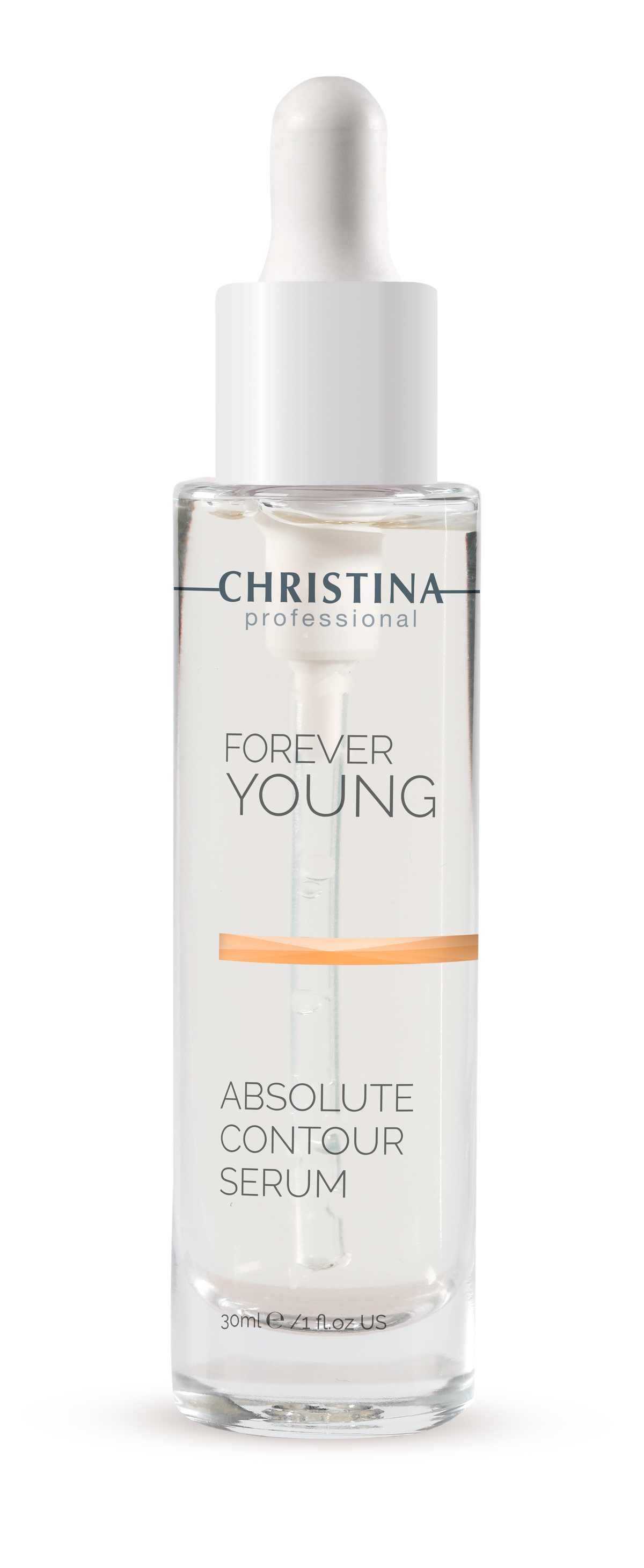 Serum konturujące Christina Forever Young Absolute Contour 30ml z peptydami - luksusowe opakowanie do modelowania owalu twarzy