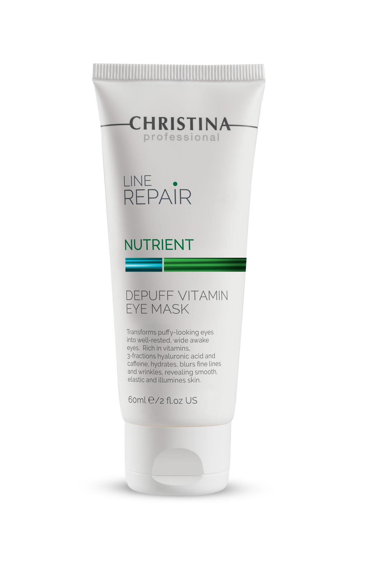 Christina Line Repair Nutrient Depuff Vitamin Eye Mask – packshot, transparent background