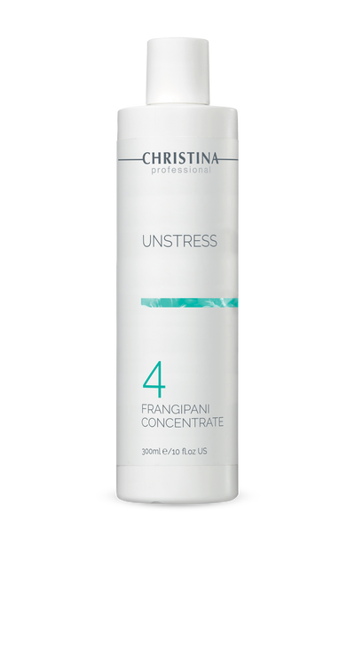 Unstress Step 4: Frangipani Concentrate — Preparat z probiotykami kojący (cera wrażliwa)