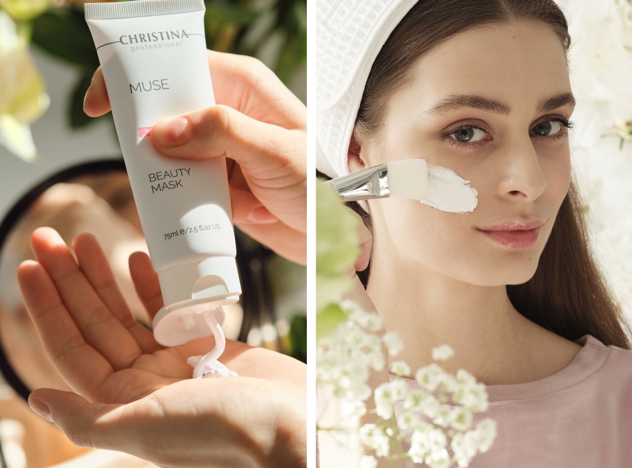 Rose extract beautifying mask