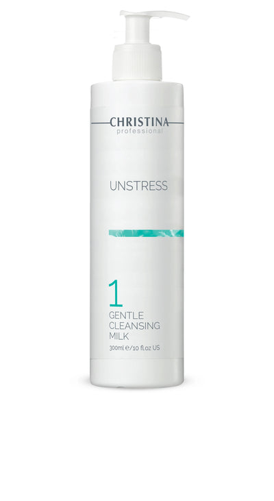 Unstress Step 1:Gentle Cleansing Milk — Mleczko oczyszczające z probiotykami kojące (cera wrażliwa)