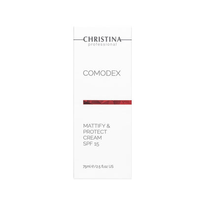 Matujący krem ochronny SPF 15