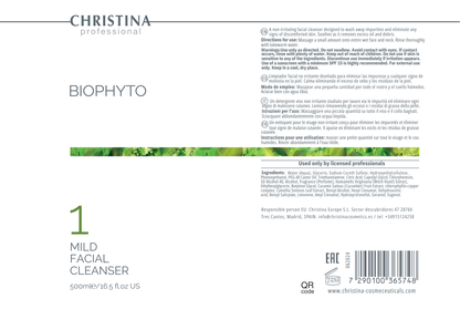 Mild Facial Cleanser (step 1)