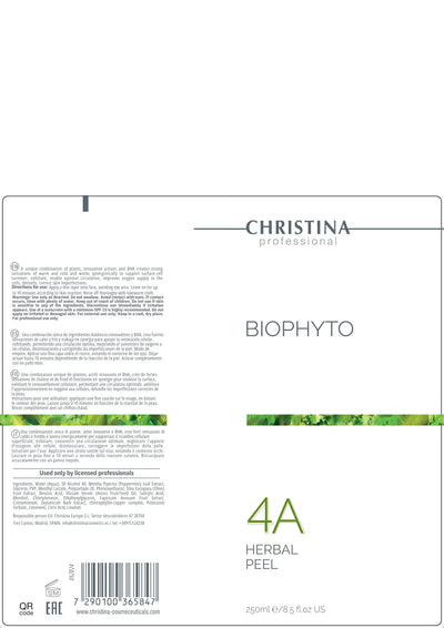 Christina BioPhyto 4a Herbal Peel – peeling do twarzy – SPF – na trądzik