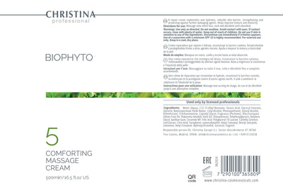 Christina BioPhyto 5 Comforting Massage Cream – krem do twarzy – SPF – cream
