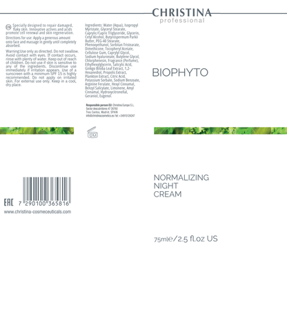Normalizing Night Cream