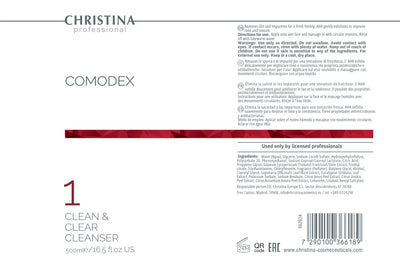 Christina Comodex 1 Clean&Clear Cleanser – kosmetyk oczyszczający – na trądzik