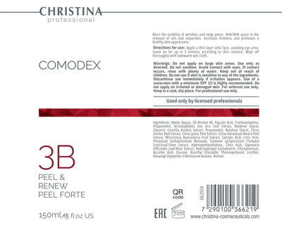 Christina Comodex 3B Peel&Renew Peel Forte – peeling do twarzy – retinol – na trądzik