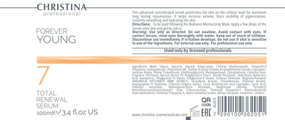 Forever Young Total Renewal Serum (krok 7) Serum z peptydami przeciwzmarszczkowe
