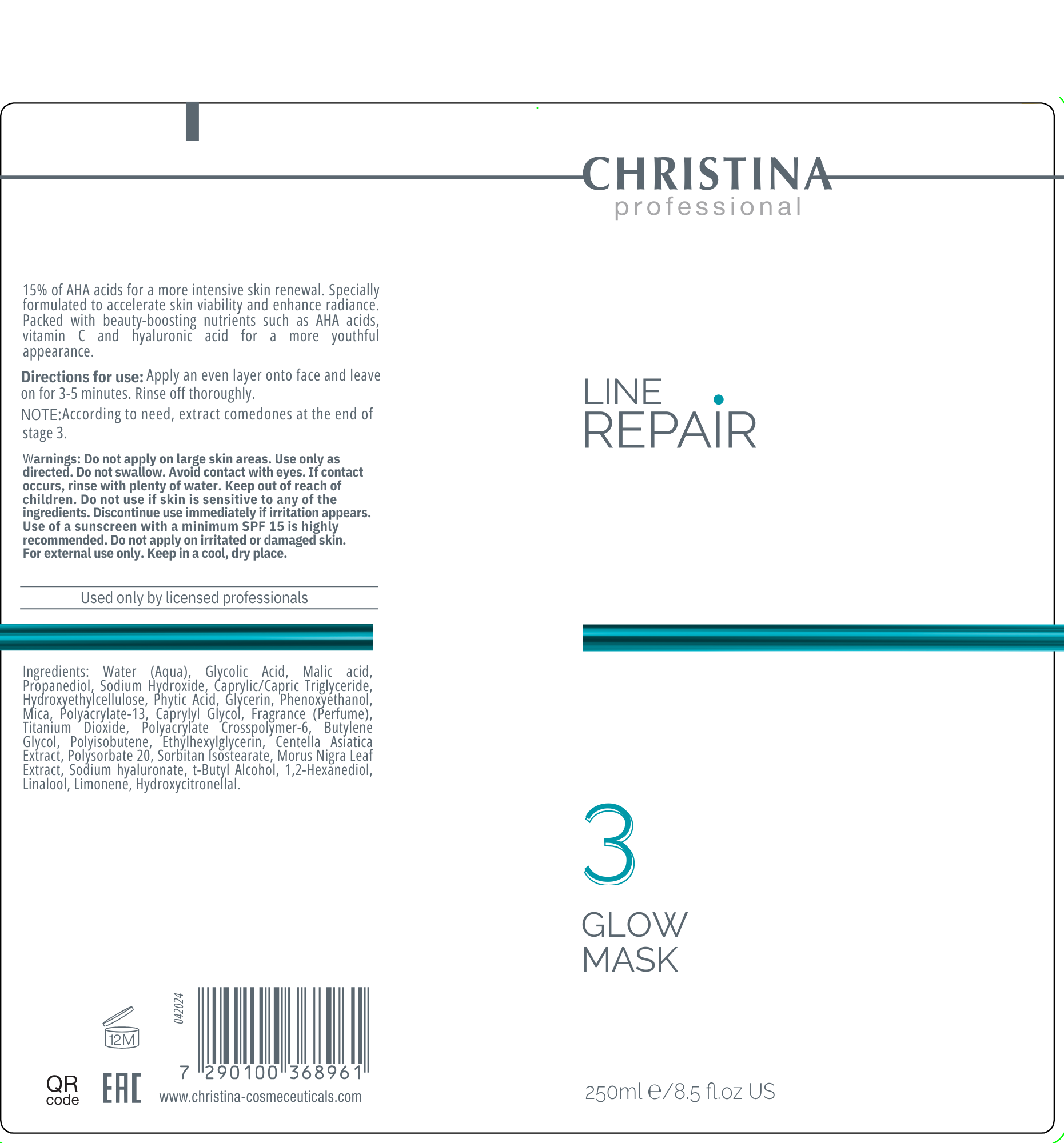 Line Repair Glow Mask - Glow Mask (step 3)