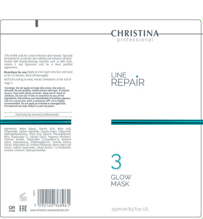 Christina Line Repair 3 Glow Mask – maska do twarzy – na trądzik – mask