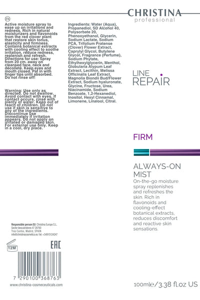 Christina Line Repair Firm Always On Mist 100