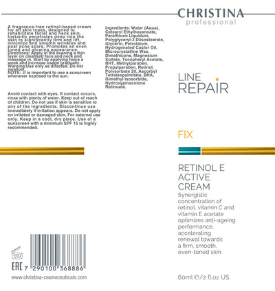Christina Line Repair Fix Retinol E Active Cream – retinol