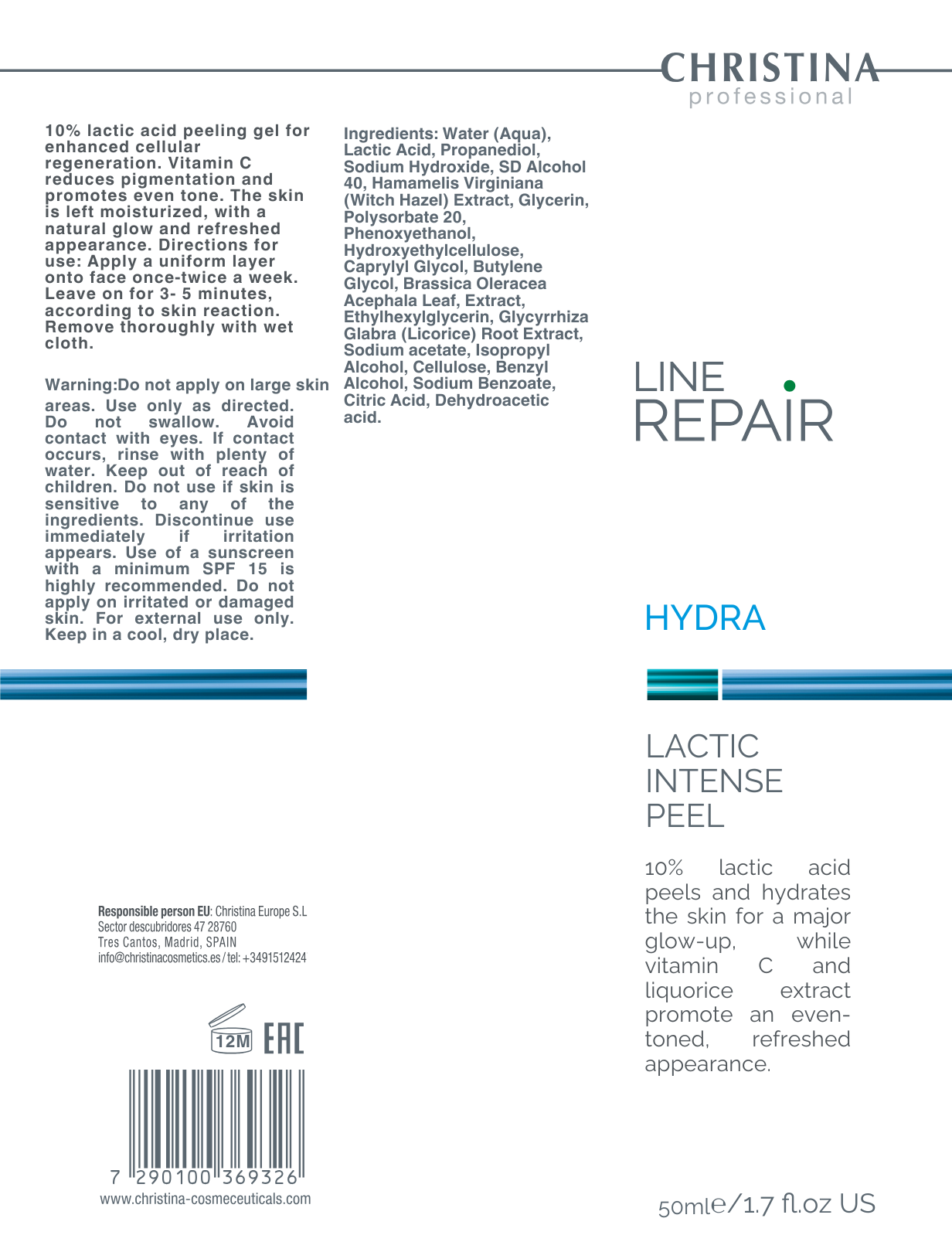 Lactic Intense Peel
