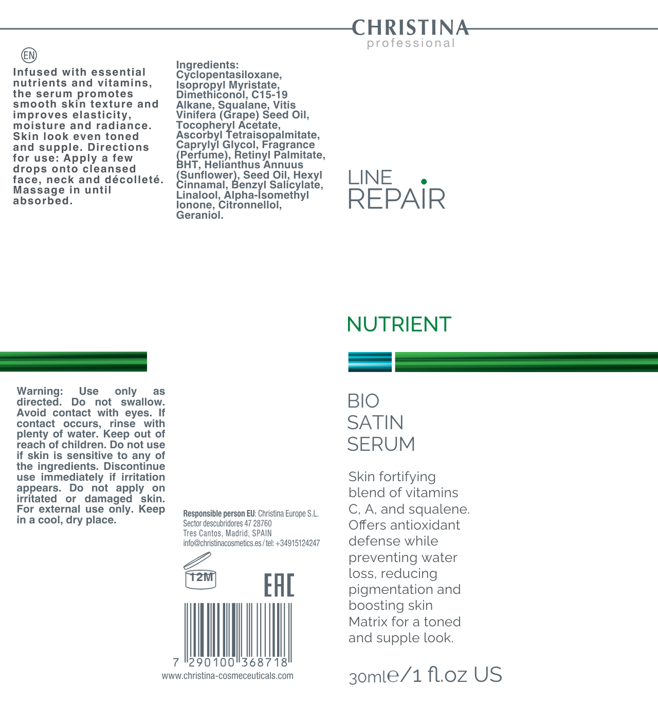 Serum Bio Satin