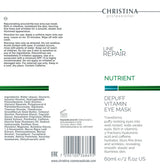 Christina Line Repair Nutrient Depuff Vitamin Eye Mask – face mask – mask