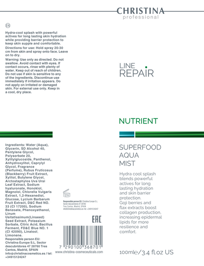 Aqua Spray z superfood