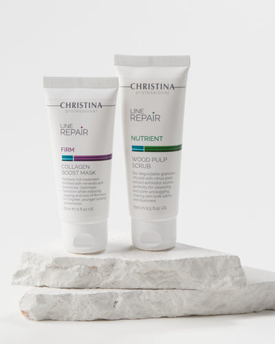 Christina Line Repair Firm Collagen Boost Mask – maska z kolagenem do twarzy – na trądzik – na cerę naczynkową – mask