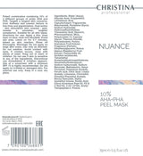 Christina Nuance 10% AHA+PHA Peel Mask – face mask – mask