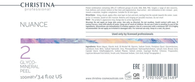 Christina Nuance 2 Glyco Mineral Peel – peeling do twarzy – na trądzik