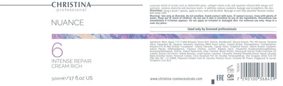Christina Nuance 6 Intense Repair Cream Rich – krem do twarzy – cream