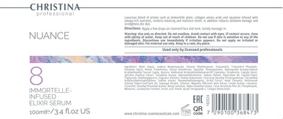 Christina Nuance 8 Immortelle Infused Elixir Serum – serum