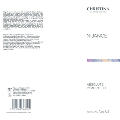 Christina Nuance Absolute Immortelle – serum do twarzy – serum