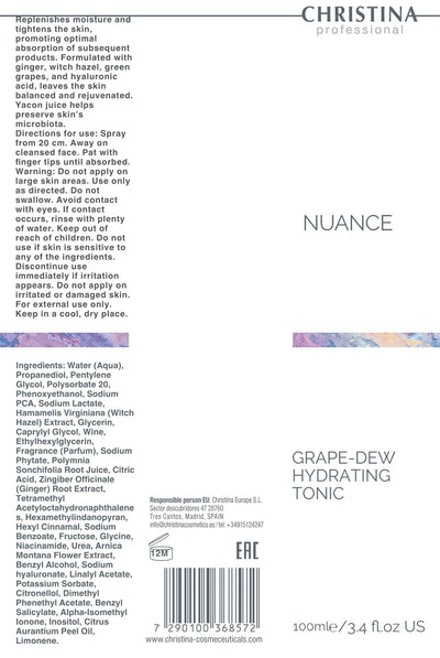 Christina Nuance Grape Dew Hydrating Tonic – tonik do twarzy