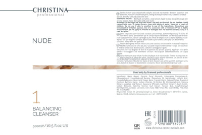 Christina Nude 1 Balancing Cleanser – kosmetyk oczyszczający – na trądzik